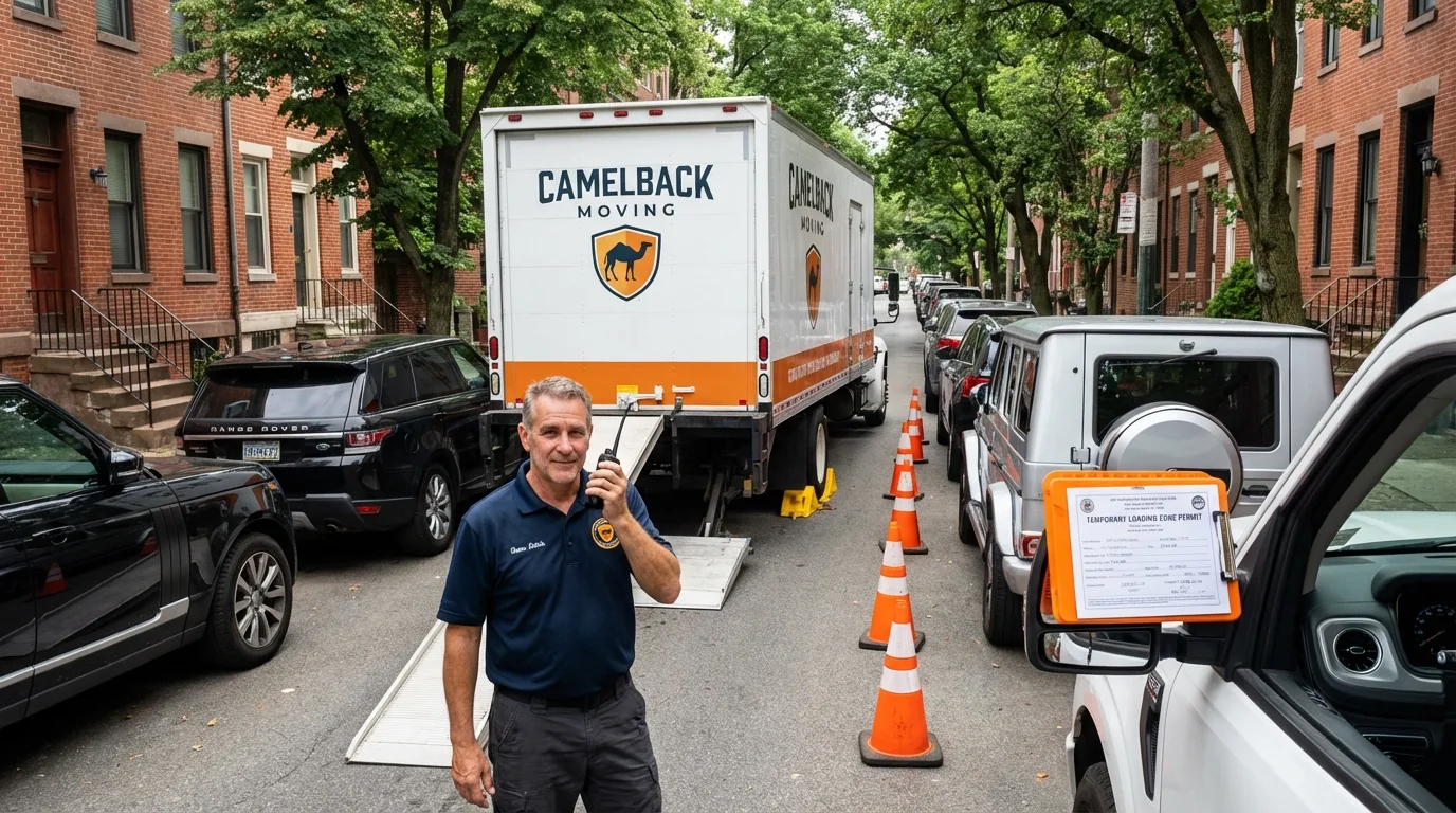 City street loading permit setup in Kulpmont, PA